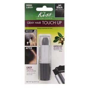 Kiss Grey Hair Touch Up Jet Black, 6 g