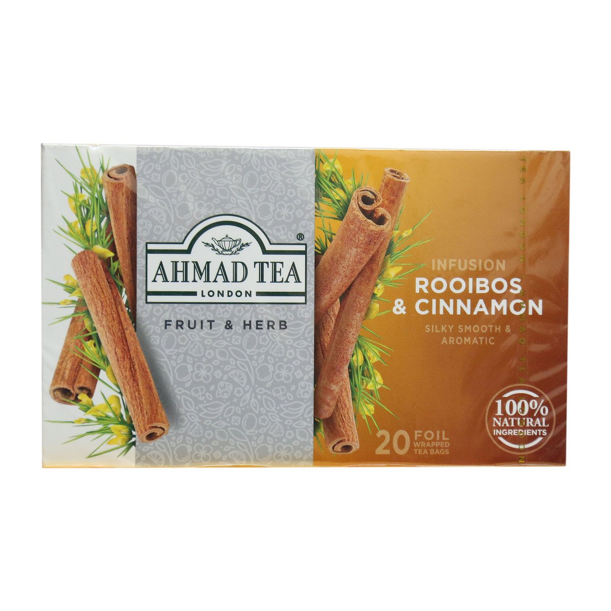 Ahmad Rooibos & Cinnamon Tea 20 Teabags