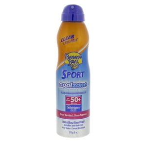 Banana Boat Cool Zone Sunscreen Lotion Spray SPF 50 170 g