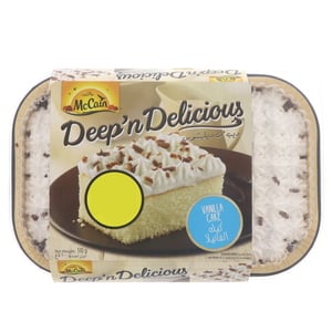 McCain Deep'n Delicious Vanilla Cake 510 g