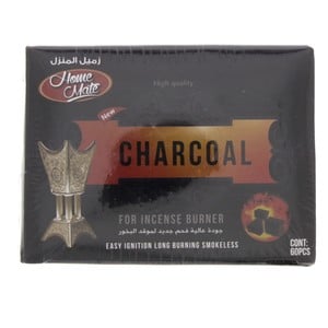 Home Mate Charcoal For Incense Burner 60pcs