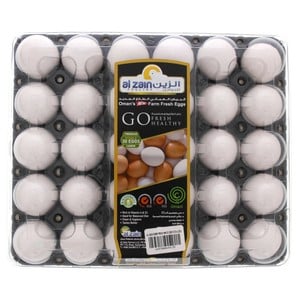 Al Zain White Eggs Large 30 pcs