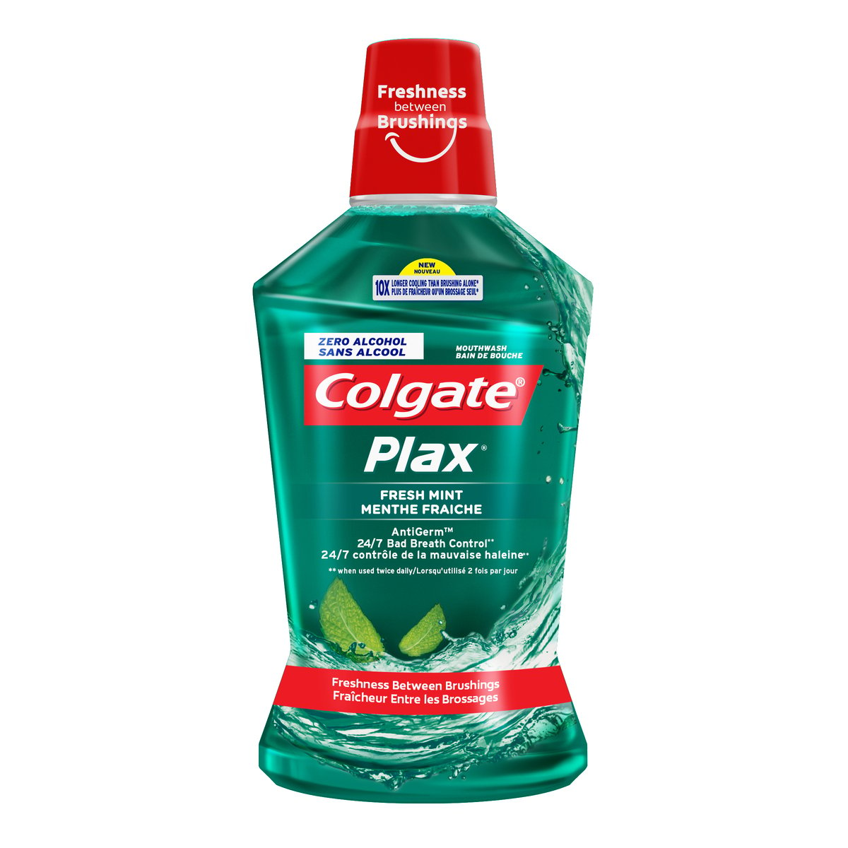 Colgate Plax Mouthwash Fresh Mint 2 x 500 ml