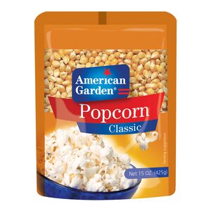 American Garden Classic Popcorn Kernels Gluten Free 425 g