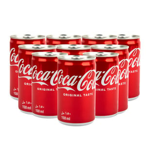 Coca-Cola Regular Can Value Pack 10 x 150 ml