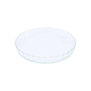Chefline HSAW07 Borosilicate Glass Round Baking Dish, 0.6 Litre, Transparent