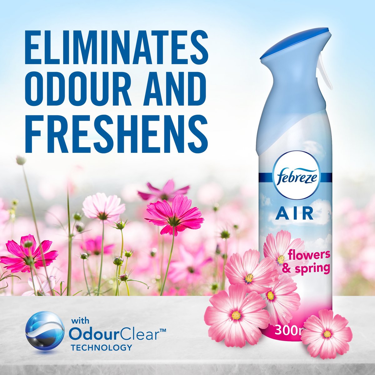 Febreze Flowers and Spring Air Freshener 300ml