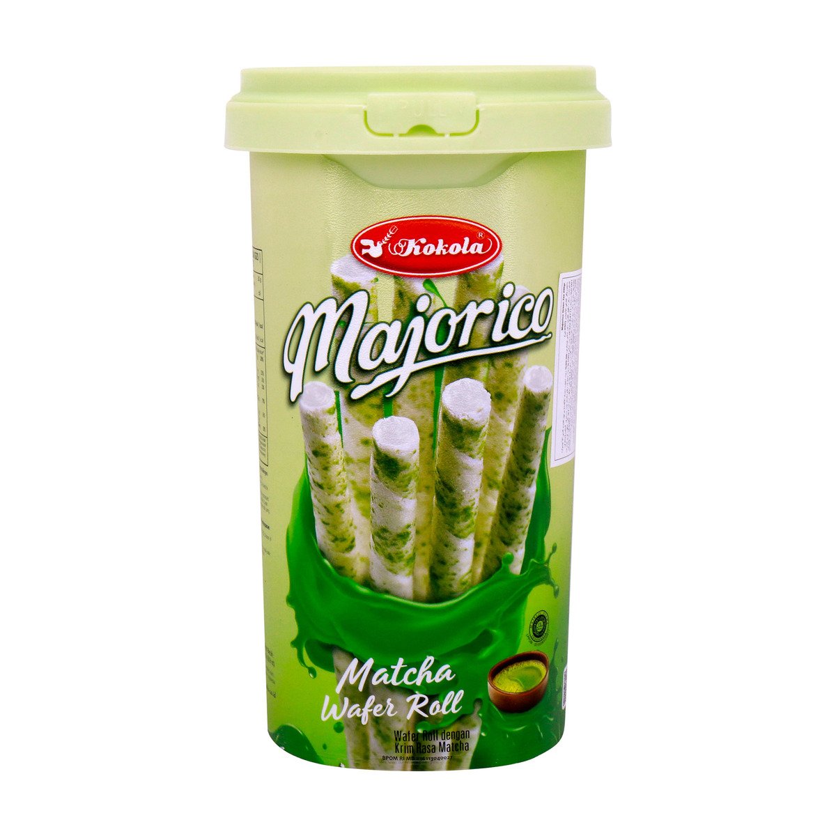 Kokola Majorico Matcha Wafer Roll 250 g