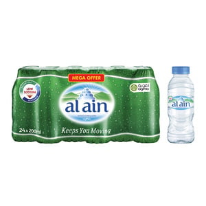Al Ain Bottled Drinking Water 24 x 200 ml