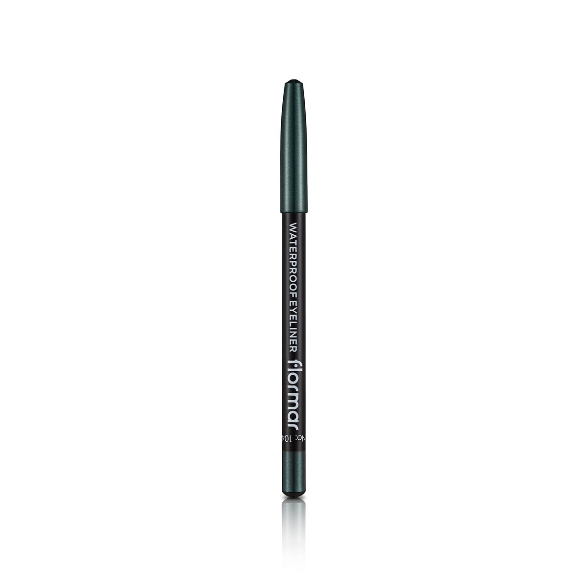 Flormar Waterproof Eyeliner Pencil - 104 Cobalt Green 1pc