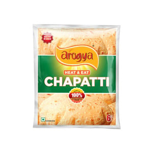 Arogya Heat & Eat Chapatti 6 pcs