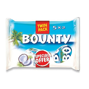 Bounty Chocolate Multi Pack 10 x 55 g
