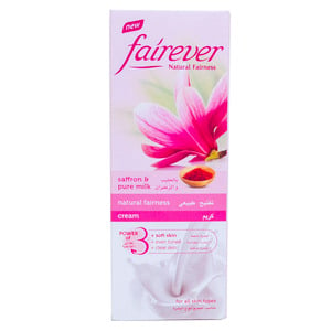 Fairever Natural Fairness Cream Saffron & Pure Milk 50 g