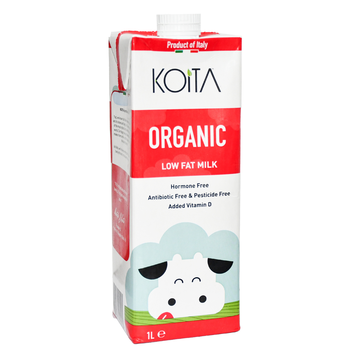 Koita Organic Low Fat Milk 1 Litre