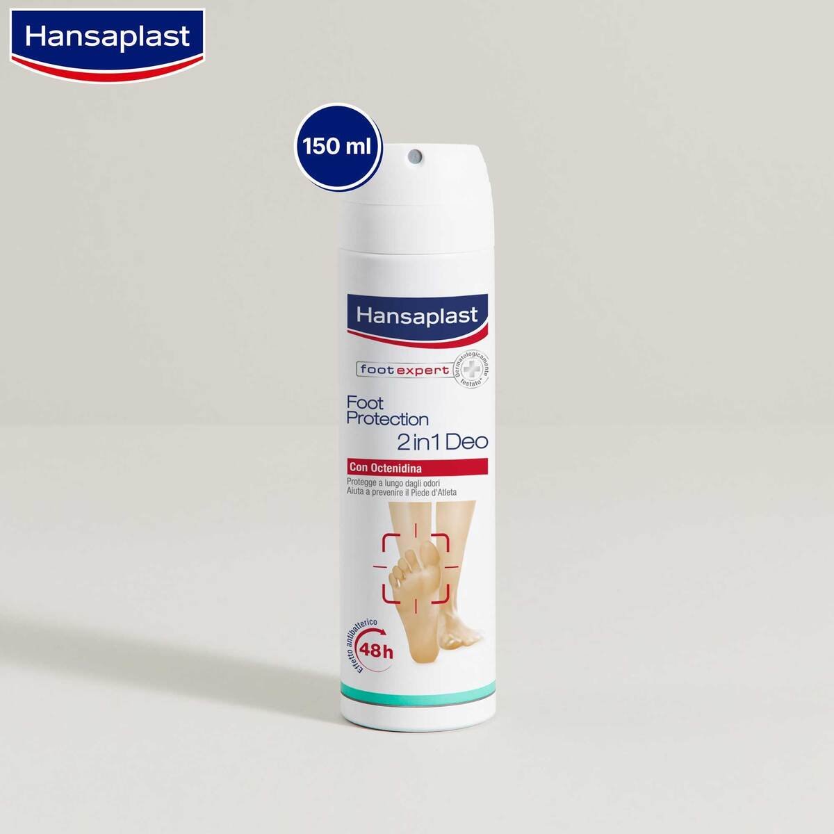 Hansaplast Foot Deo Protection 2in1 Antibacterial 150 ml