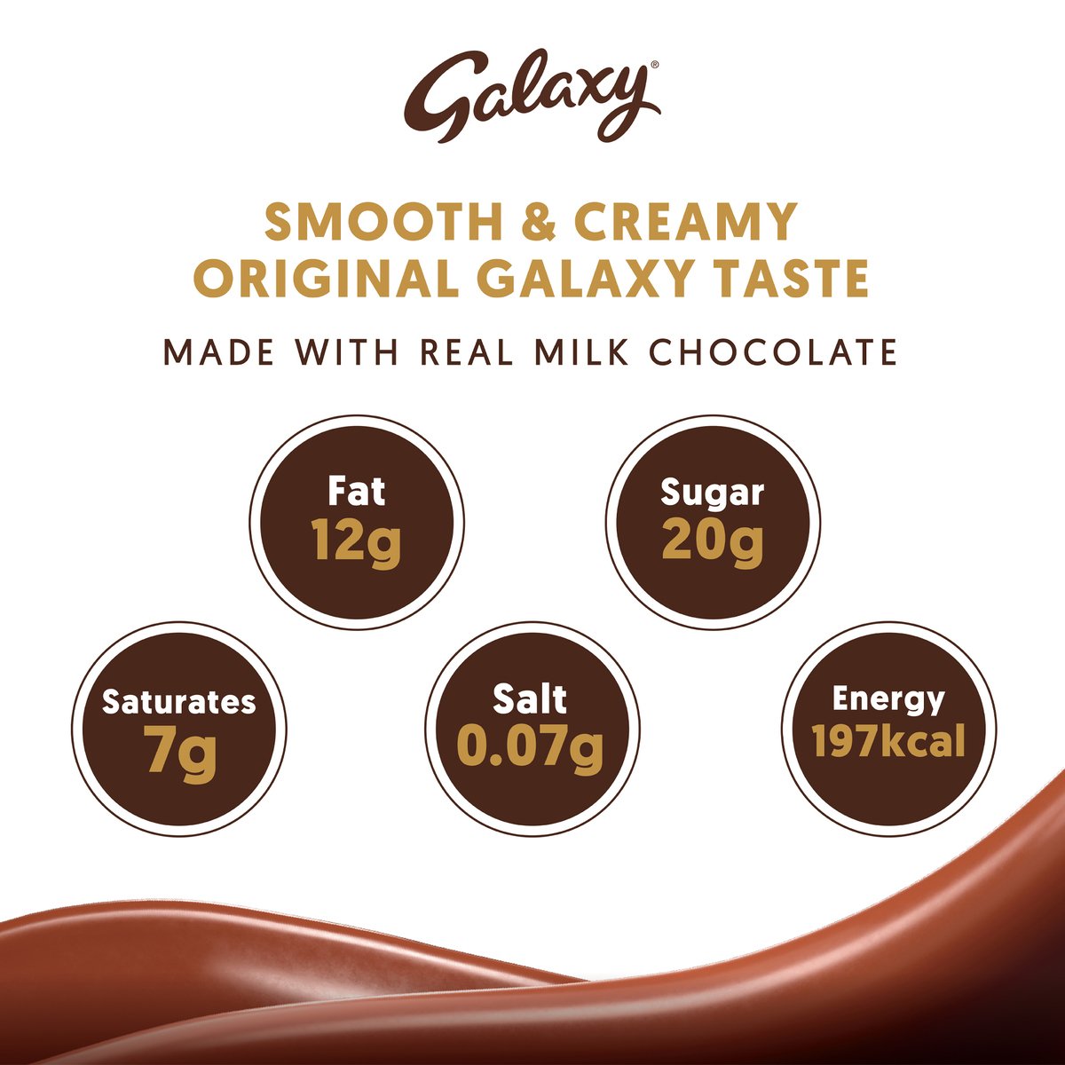 Galaxy Chocolate Multipacks Smooth Milk Chocolate Bars 5 x 36 g