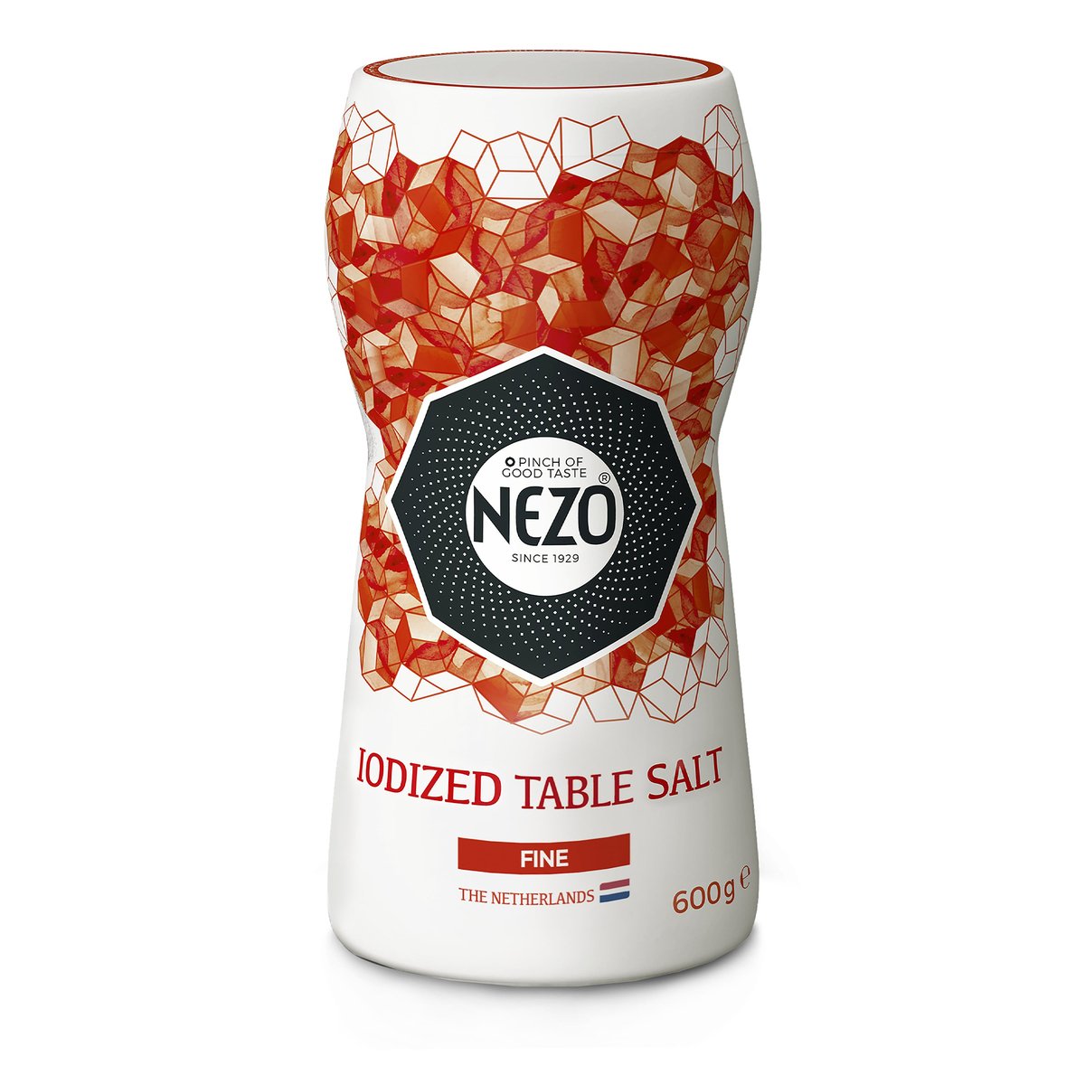 Nezo Fine Iodized Table Salt Bottle 600 g