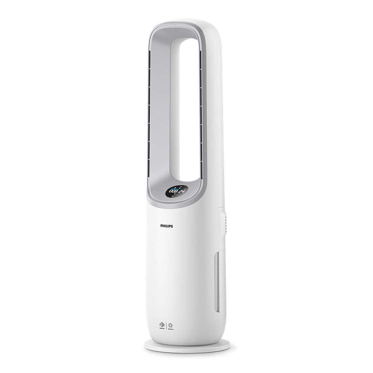 Philips Air Performer 7000 Series 2-in-1 Air Purifier and Fan, White/Gray, AMF765/30