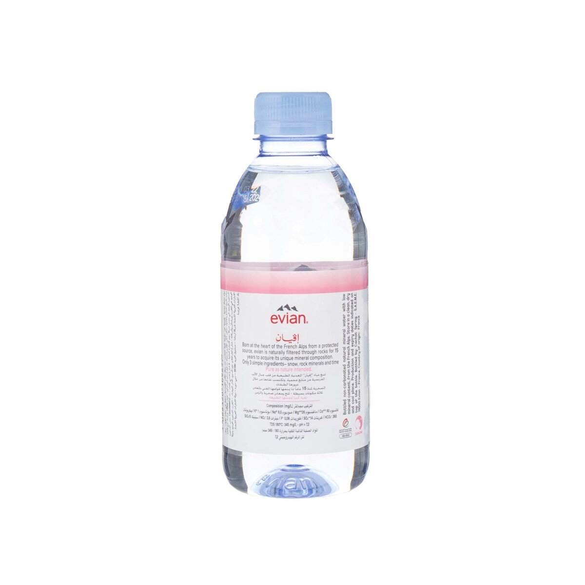 Evian Natural Mineral Water 6 x 330 ml