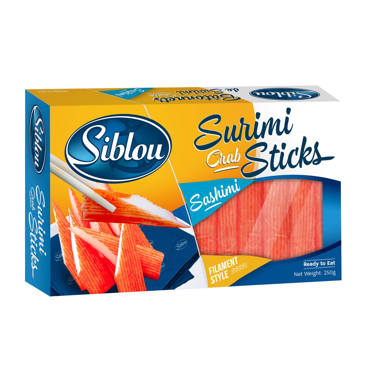 Siblou Surimi Crab Sticks Sashimi 250 g