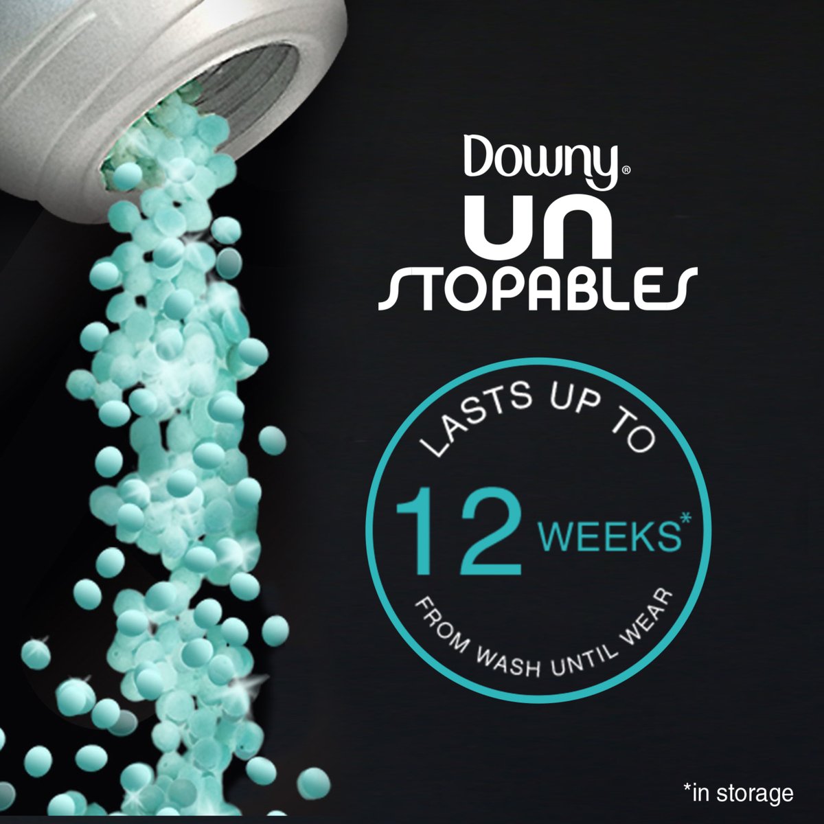 Downy Unstoppables In-wash Freshness and Scent Booster Beads Fresh Scent 210 g