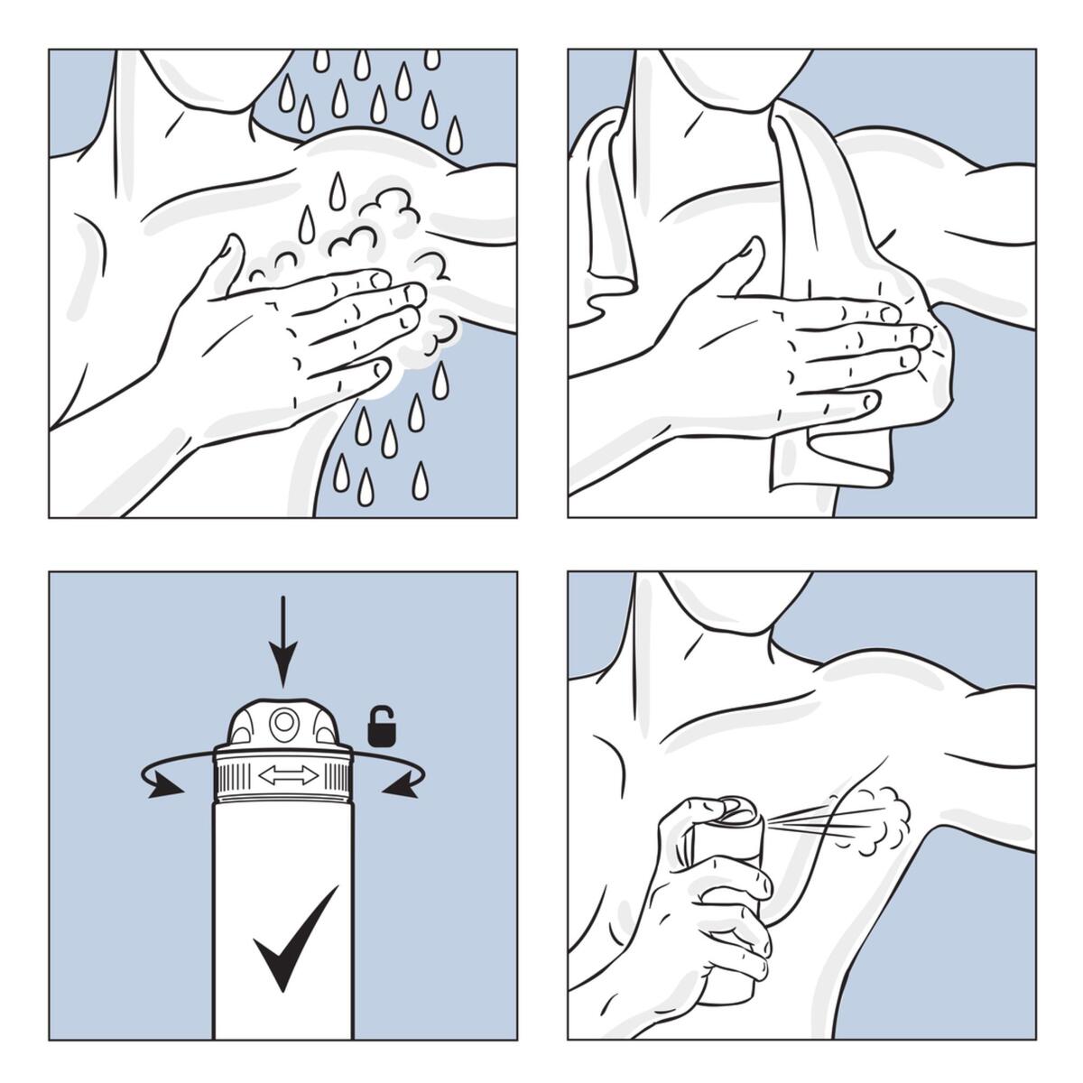 Rexona Men Antiperspirant Deodorant Spray Maximum Protection Confidence 150 ml