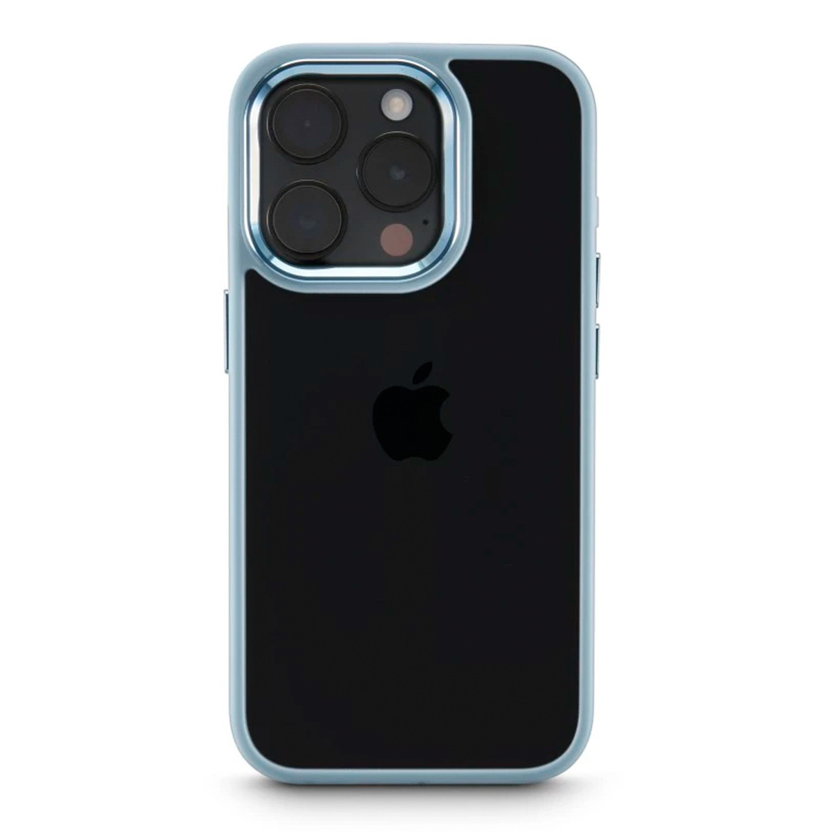 Hama Cam Protect Iphone 15 Pro Max Phone Case, Transparent/Blue, 00136039