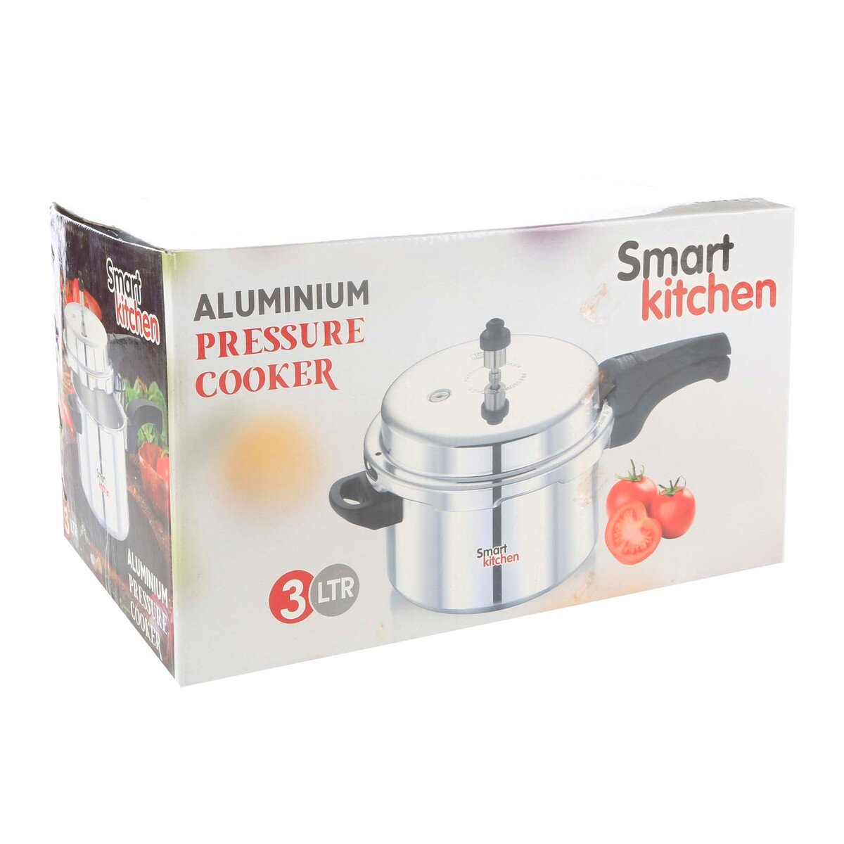 Smart Kitchen Aluminium Pressure Cooker 3Ltr MK3L