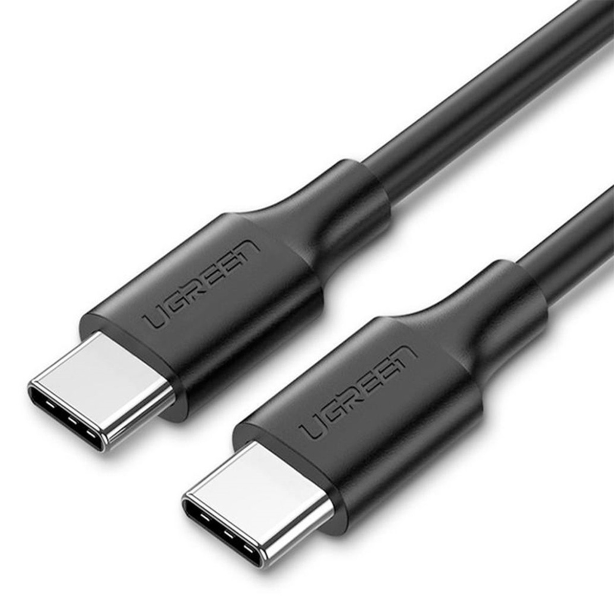 Ugreen USB 2.0 Type-C to Type-C Cable, 1 m, Black, US286-50997