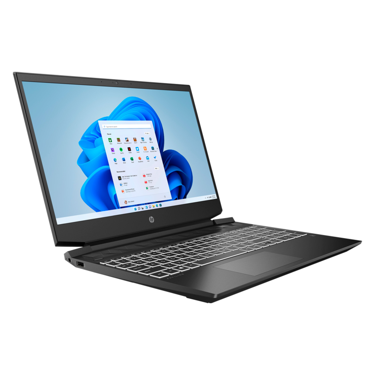 HP Pavilion Gaming Notebook 15-EC2044NE Ryzen 5, 15.6" FHD, 16GB RAM, 256GB SSD, 1TB HDD, Windows 11, Black