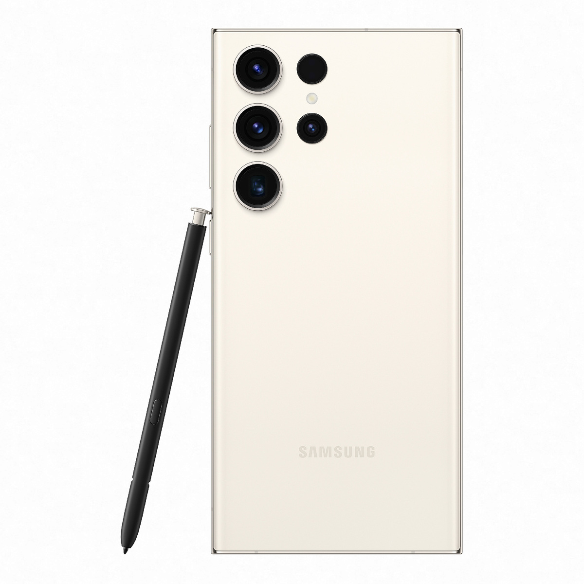 Samsung Galaxy S23 Ultra Dual SIM 5G Smartphone, 12 GB RAM, 512 GB Storage, Cream, SM-S918BZEQMEA