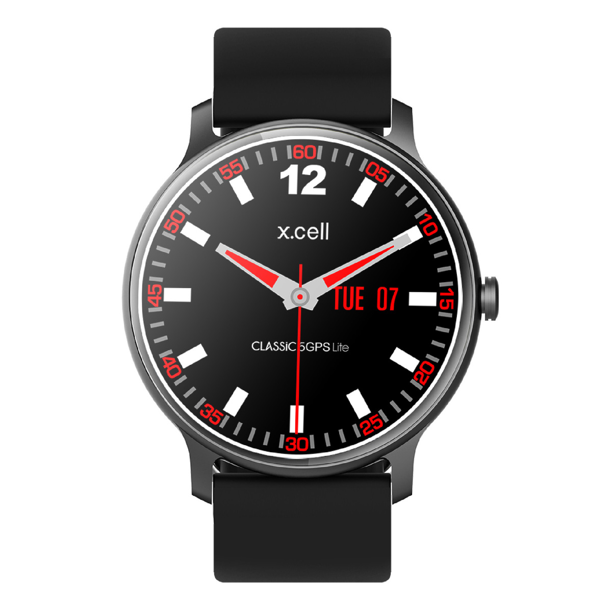 Xcell Classic 5 Lite GPSSmart Watch Black