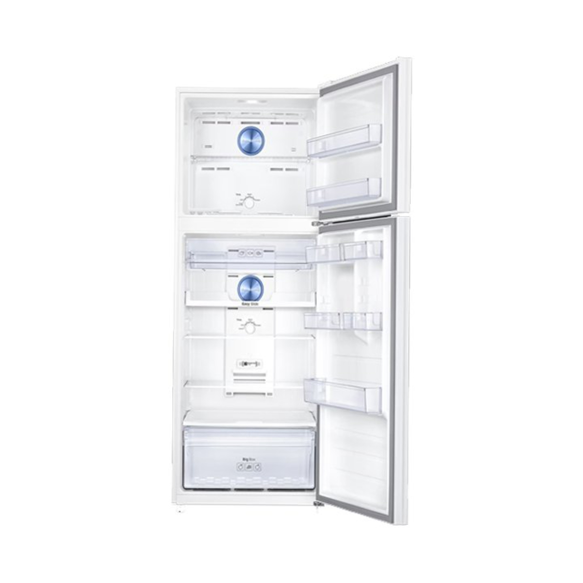 Samsung Double Door Refrigerator, 420 L, White, RT60CG6004WW