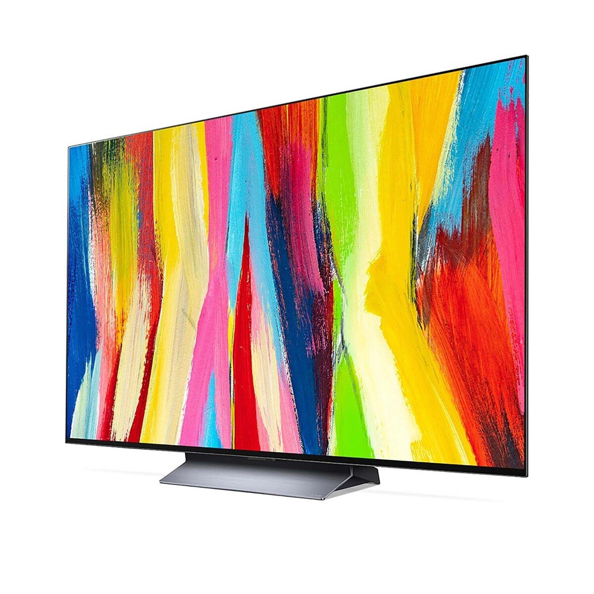 LG OLED evo TV 55 Inch C2 series, New 2022, Cinema Screen Design 4K Cinema HDR webOS22 with ThinQ AI Pixel Dimming - OLED55C26LA