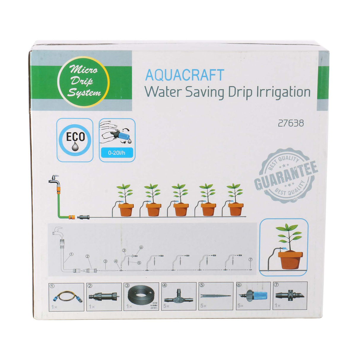 Aqua Craft Water Saving Drip Irrigation, 27638