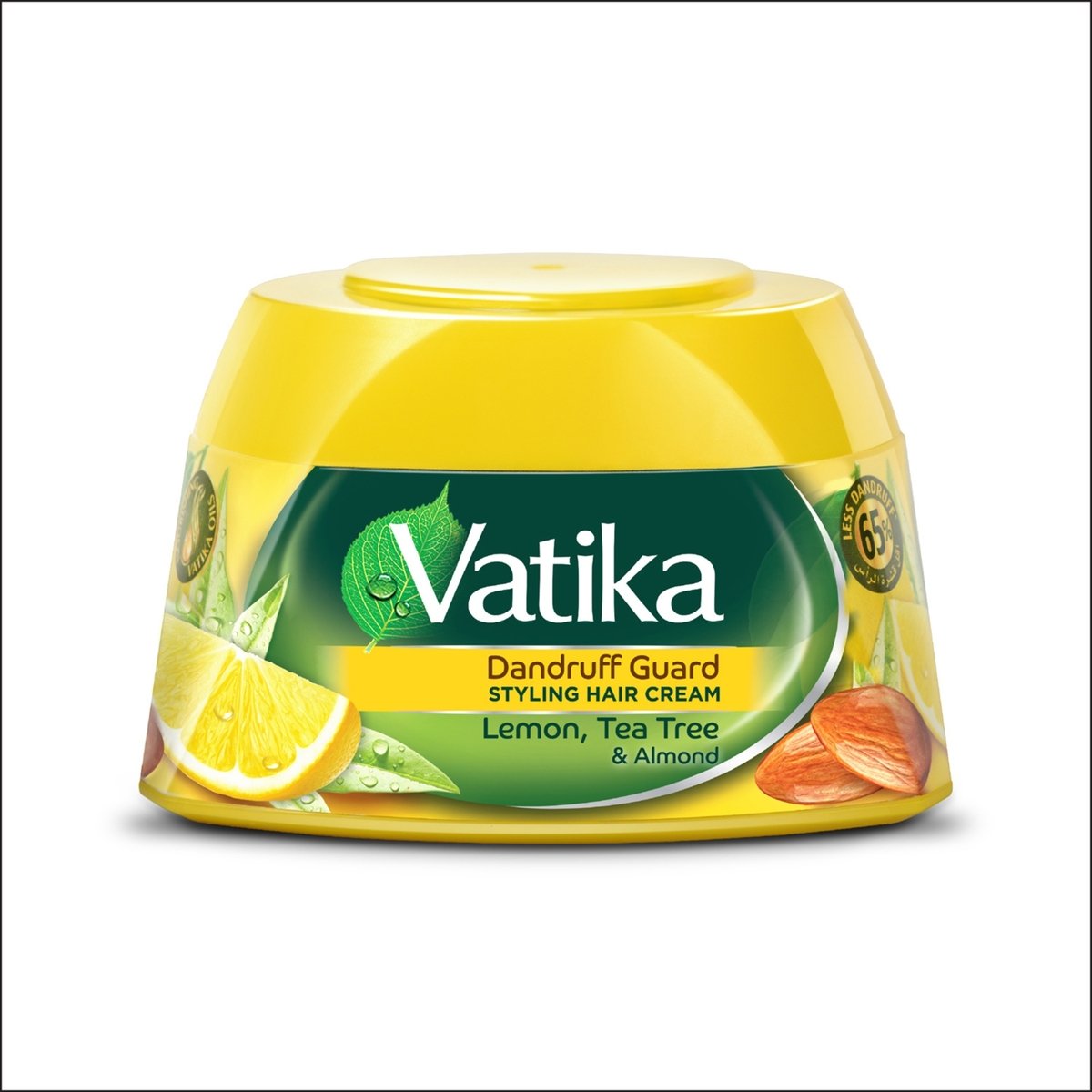 Vatika Dandruff Guard Styling Hair Cream Lemon Tea Tree & Almond 140 ml