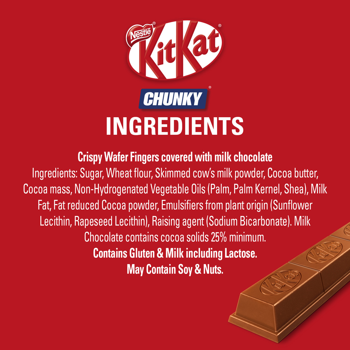 Nestle KitKat Chunky Chocolate Wafer 40 g