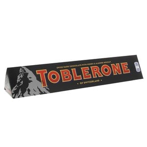 Toblerone Swiss dark chocolate with Honey & Almond Nougat 360 g