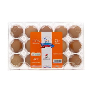 Saha Brown Eggs Large, 15 pcs