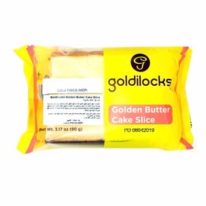 Goldilocks Golden Butter Cake Slice 90 g