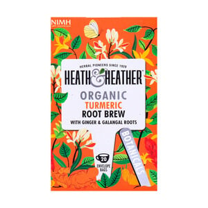 Heath & Heather Organic Turmeric Root Brew Tea 20 pcs