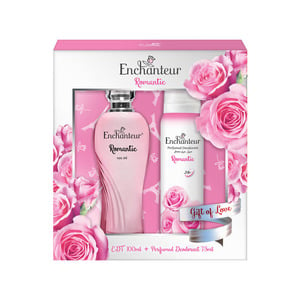 Enchanteur EDT Romantic 100 ml + Perfumed Deodorant 75 ml