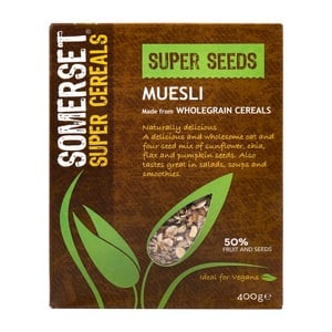 Somerset Super Cereals Super Seeds Muesli 400 g
