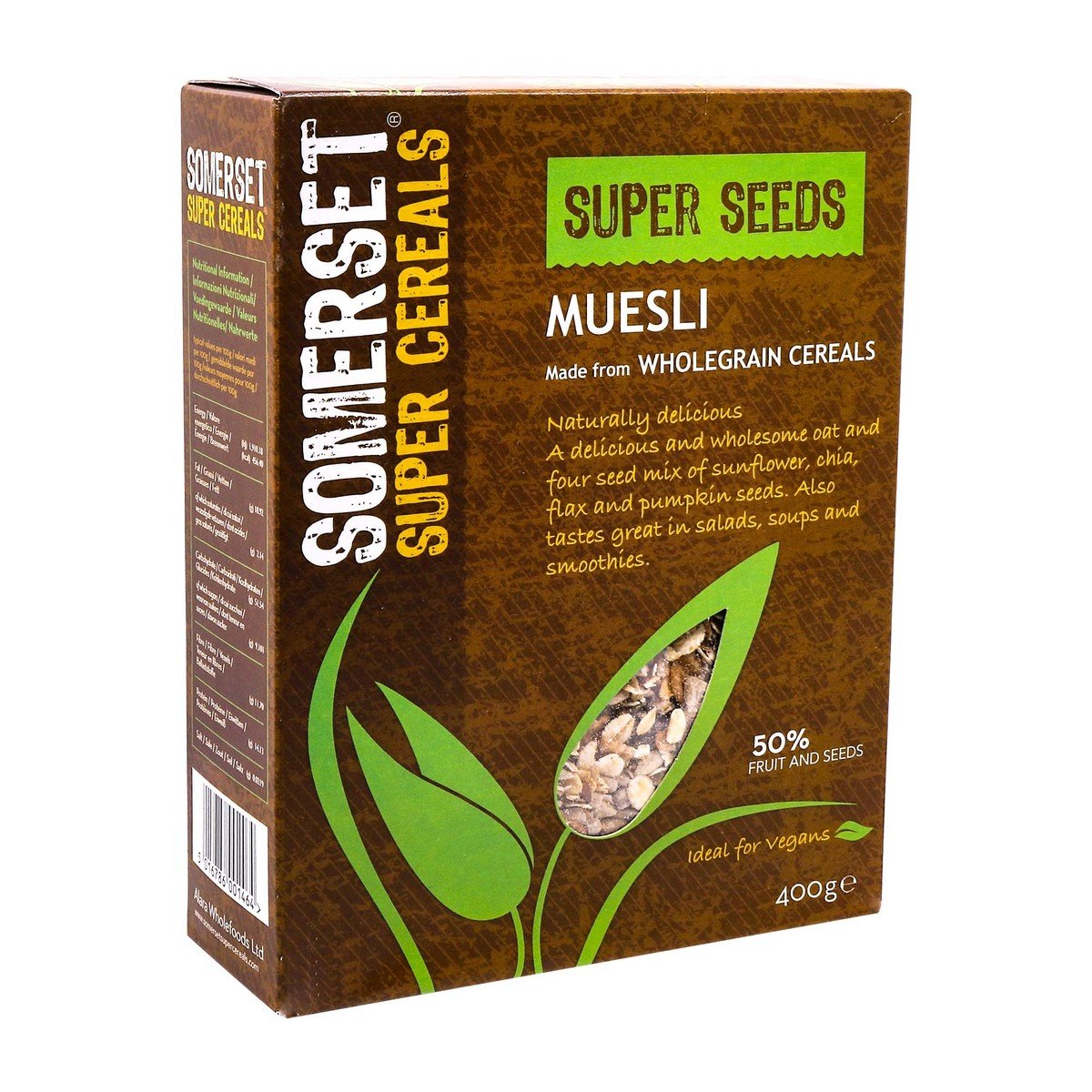 Somerset Super Cereals Super Seeds Muesli 400 g