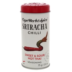 Cape Herb & Spice Sriracha Chilli Sweet & Sour Hot Thai Seasoning 75 g