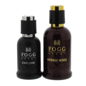 Fogg Eau De Parfum for Men Intense Wood 100 ml + Explore 50 ml