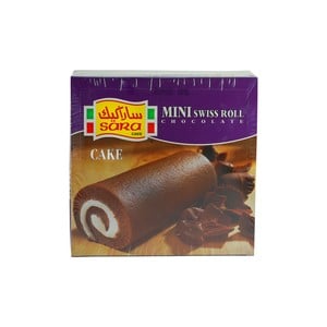 Sara Mini Swiss Roll Chocolate 20 x 20 g