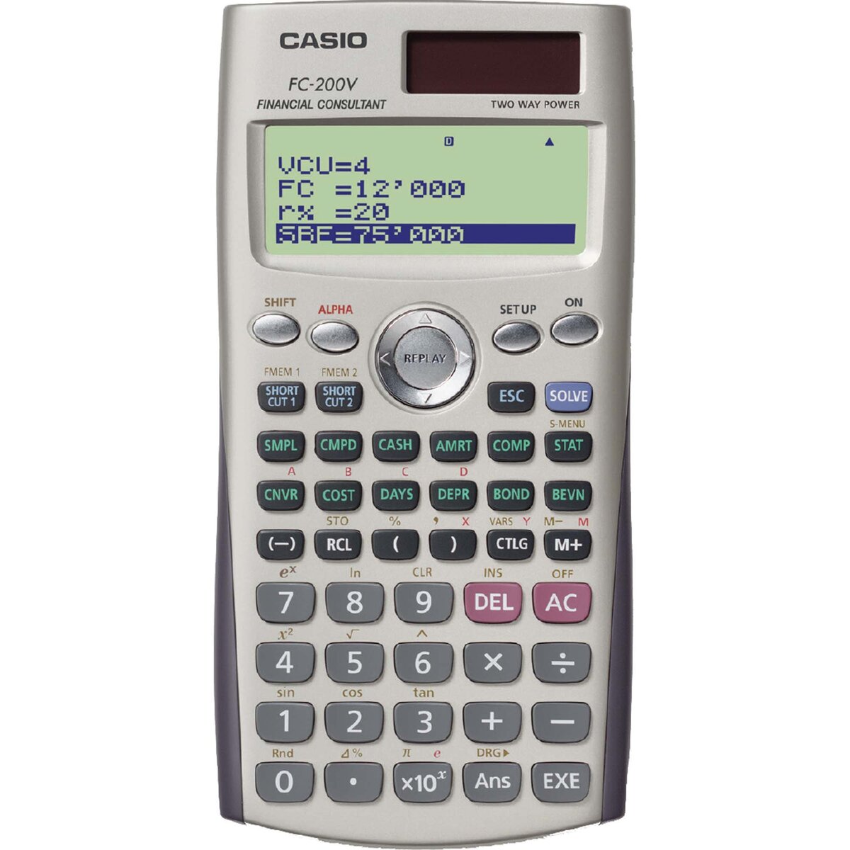 Casio Scientific Calculator FC 200
