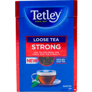 Tetley Strong Black Tea Loose 200 g