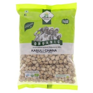 24 Mantra Organic Kabuli Chana 500 g